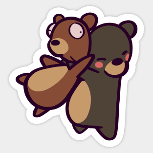Big Cute Bear Hugs Sticker